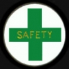 SAFETY ROUND LOGO PIN